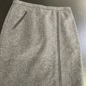 Wool J-crew skirt